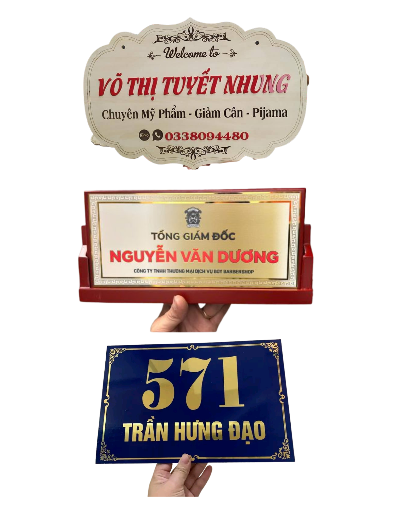 Biển Tên & Biển Hiệu Mini