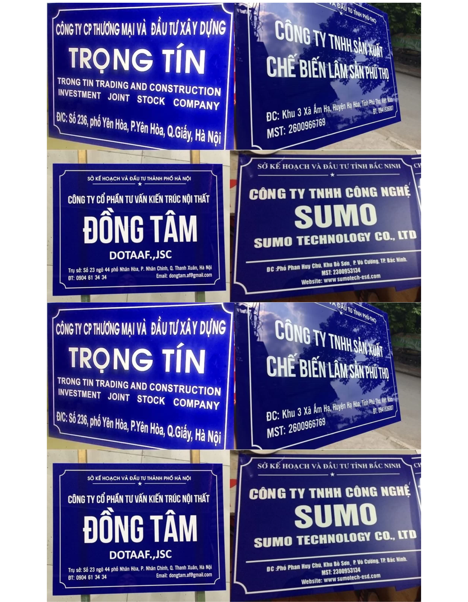 Biển Tên & Biển Hiệu Mini